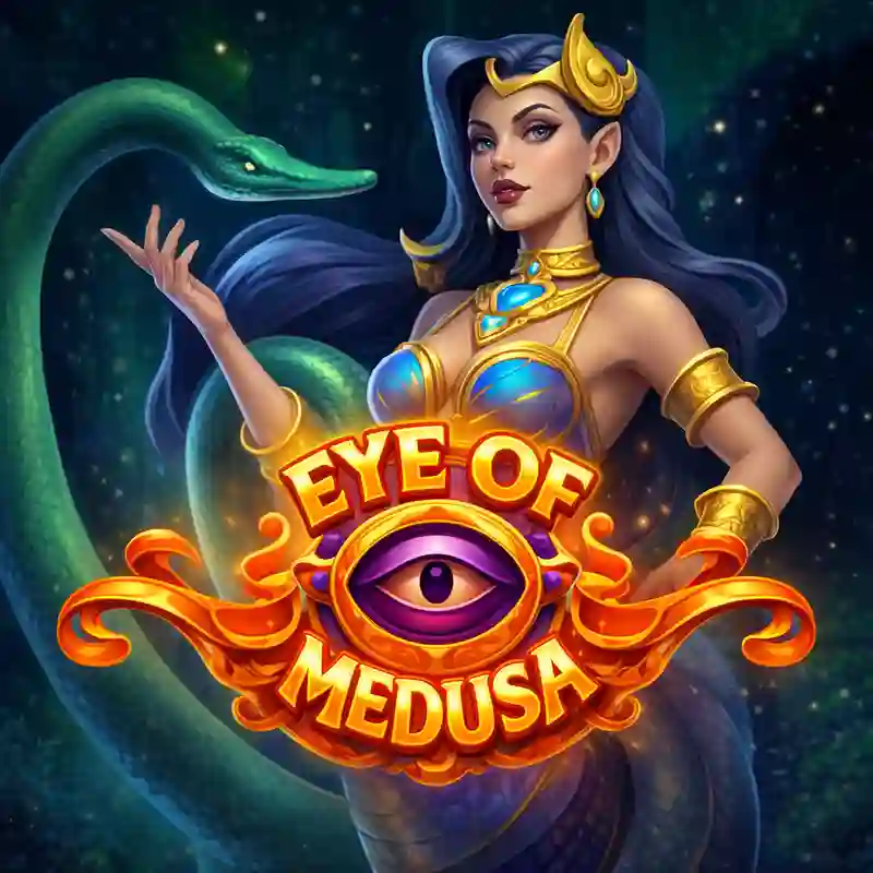 Eye of Medusa slot game banner - maxwinph