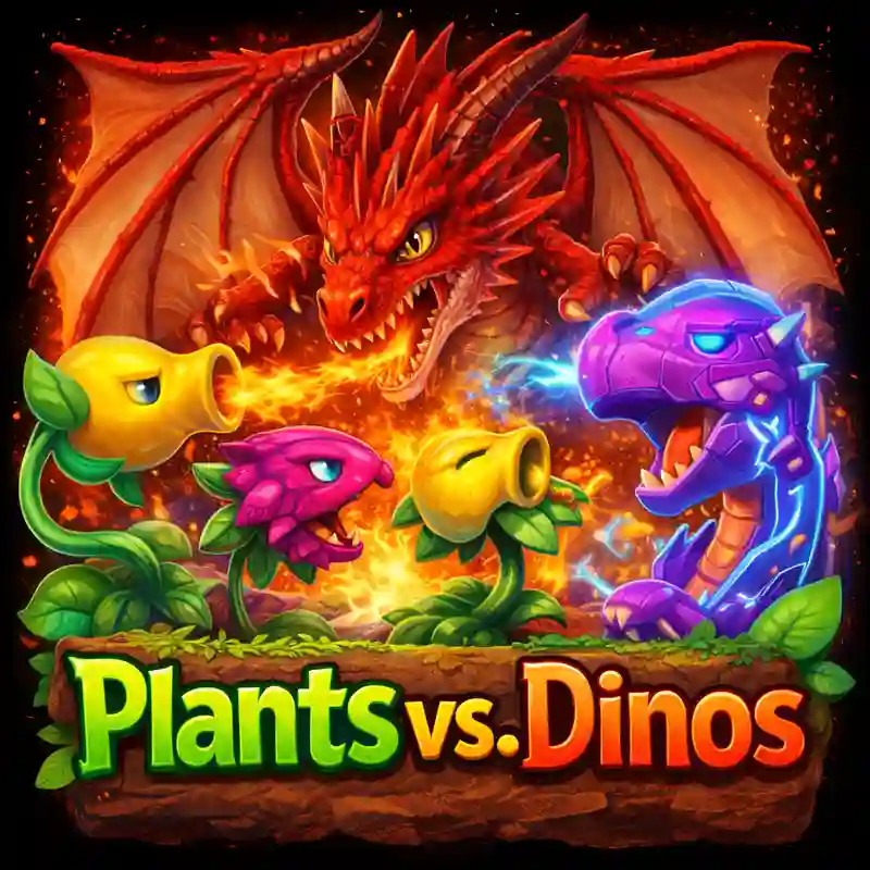 Plants vs Dinos Slot Game - Maxwinph Casino
